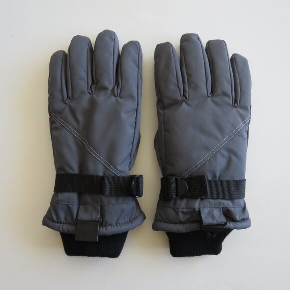 All In Motion Gray Black Winter Unisex Gloves size 8 - 14 - Picture 5 of 12